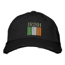 St. Patrick's Day Ireland Flag Hat Baseball Cap