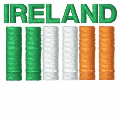 St. Patrick's Day Ireland Flags Sweatshirt by jamiecreates1