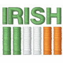 St. Patrick's Day Ireland Flags Sweatshirt embroidered shirts
