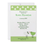 St. Patrick's Day Irish Birds Party Invitation