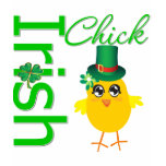 St. Patrick's Day Irish Chick t-shirts