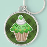 St. Patrick's Day Irish Cupcake Key Chain keychains