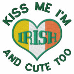 St. Patrick's Day  Irish Flags embroidered shirts