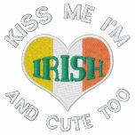 St. Patrick's Day Irish Heart embroidered shirts
