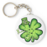 St. Patrick's Day Irish Lucky Shamrock Keychain