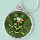 St. Patrick's Day Irish Pirate Key Chain keychains