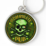 St. Patrick's day Irish Pirate Pub Key Chain keychains