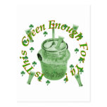 ST.Patricks Day keg Post Cards