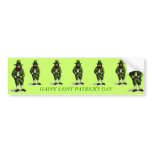 St. Patrick's Day Leprechaun bumper stickers