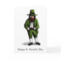 St. Patrick's Day Leprechaun cards
