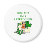 st patrick's day leprechaun jewish irish joke magnets