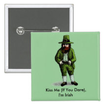 St. Patrick's Day Leprechaun Pins
