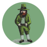 St. Patrick's Day Leprechaun stickers
