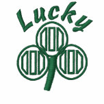 St. Patrick's Day Lucky Clover embroidered shirts
