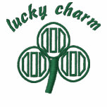 St. Patrick's Day Lucky Clover embroidered shirts
