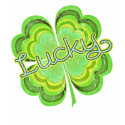 St Patricks Day Lucky Clover t-shirts