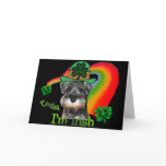 St. Patricks Day Mini Schnauzer cards