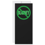 St. Patrick's Day No Blarney Allowed invitations