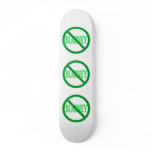 St. Patrick's Day No Blarney Allowed skateboards