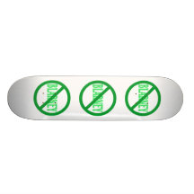 St. Patrick's Day No Blarney Allowed Skateboard Decks