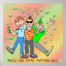 St Patrick's Day Party Poster