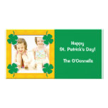 St. Patrick's Day Photo Card photo cards