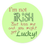 St. Patricks Day Pickup Line stickers