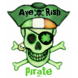 St. Patrick's Day Pirate Skull T-Shirt
