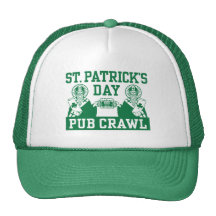 St. Patrick's Day Pub Crawl Hats