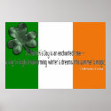 St. Patrick's Day Quote Print