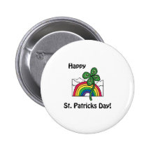 St. Patrick's Day Rainbow Pin