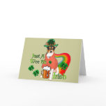 St. Patrick's Day Rat Terrier cards