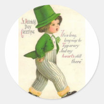 St. Patrick's Day Round Sticker