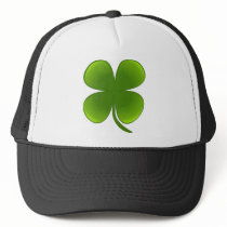 St. Patrick's Day Samrock 4 Leaf Clover Trucker Hats