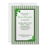 St. Patrick's Day Shamrock Birthday Invitation 5x7