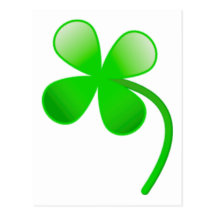 St. Patrick's Day Shamrock Post Cards