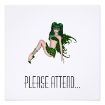 St. Patrick's Day Sprite 6 - Green Fairy Custom Announcements