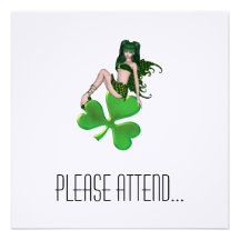 St. Patrick's Day Sprite 7 - Green Fairy Custom Announcement