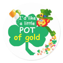 St. Patrick's Day Sticker