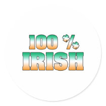 St. Patrick's Day Round Stickers