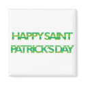 St. Patrick's Day Stripes magnets