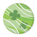 St. Patrick's Day Swirls magnets