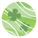 St. Patrick's Day Swirls stickers