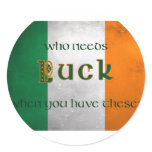 St. Patrick's Day T-shirt stickers