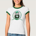 St Patricks Day Tshirt by Skeezix McCat