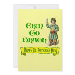St Patrick's Day Vintage Art Custom Invitation