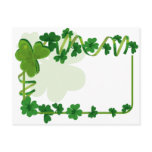 St. Patrick's Day Wedding postcards