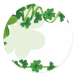 St. Patrick's Day Wedding Sticker