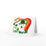 St. Patrick's Day Westie cards