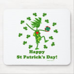 St Patrick's Day Whimsy mousepads